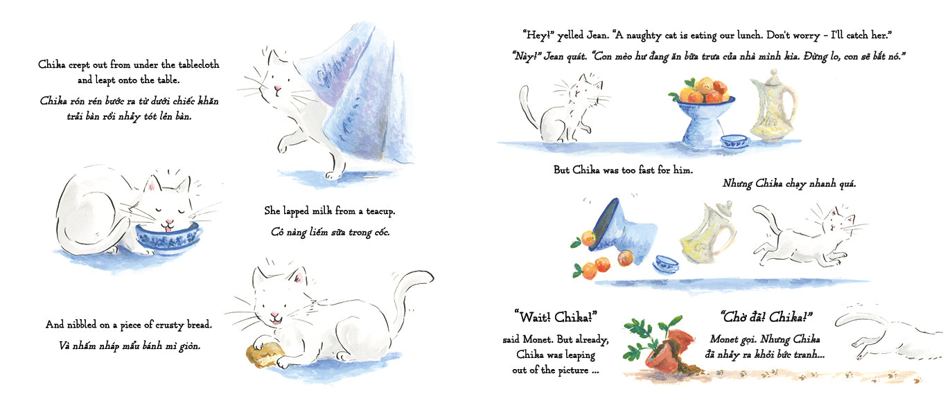 Monet’s Cat – Nàng mèo của Monet