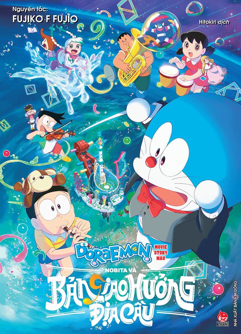 DORAEMON MOVIE STORY MÀU - NOBITA VÀ BẢN GIAO HƯỞNG ĐỊA CẦU