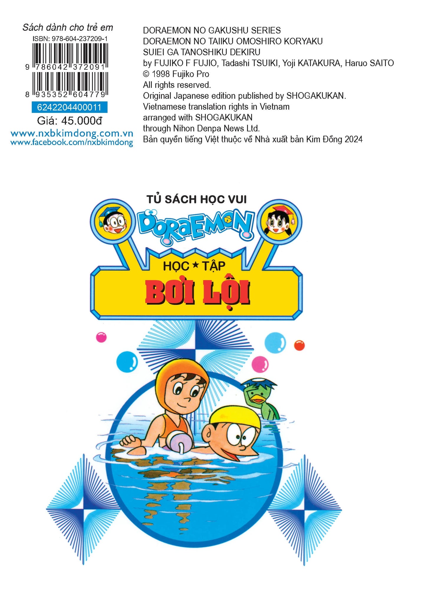 Doraemon Học Tập - Bơi Lội