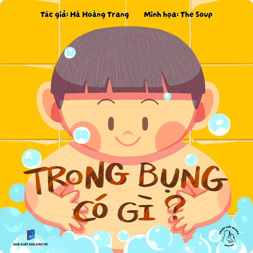 Trong Bụng Có Gì? – Vietnamese Pull-and-Slide Interactive Board Book for Toddlers
