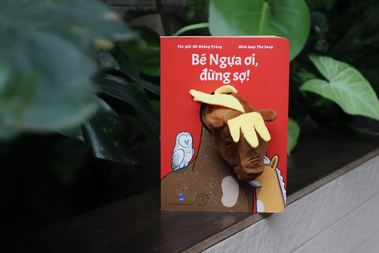 Bé Ngựa Ơi, Đừng Sợ! – Vietnamese Hand Puppet Board Book for Babies and Toddlers
