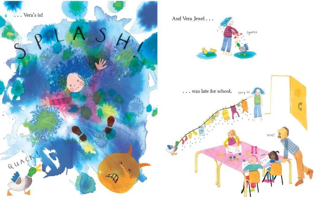 "Vera Jewel Đi Học Muộn| Vera Jewel Is Late For School Bilingual Vietnamese English Books
