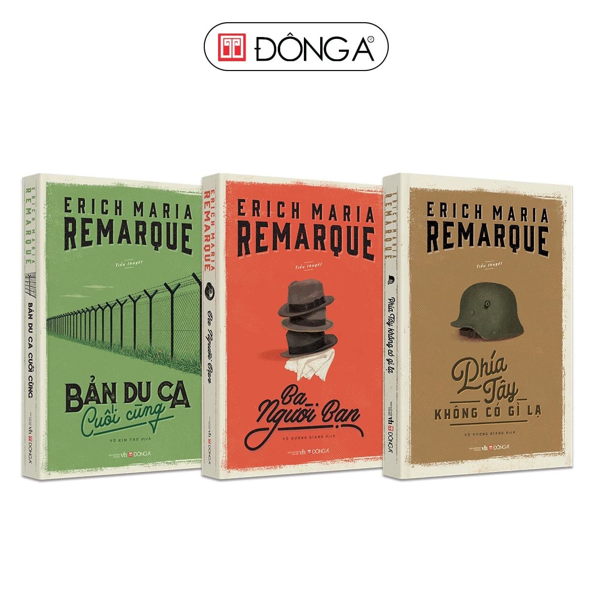 Phía Tây không có gì lạ + Bản du ca cuối cùng + Ba người bạn