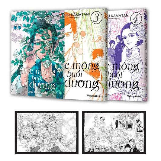 Giấc mộng buổi tà dương (Manga WingsBooks) Trọn bộ 2 Boxset