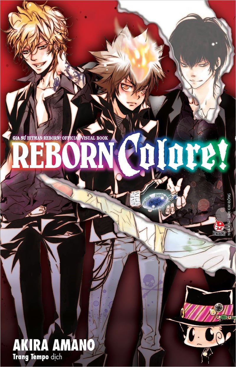 Hitman Reborne Colore Gia sư hitman reborn official visual book