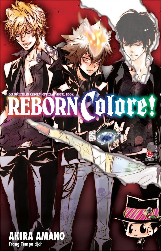 Hitman Reborne Colore Gia sư hitman reborn official visual book