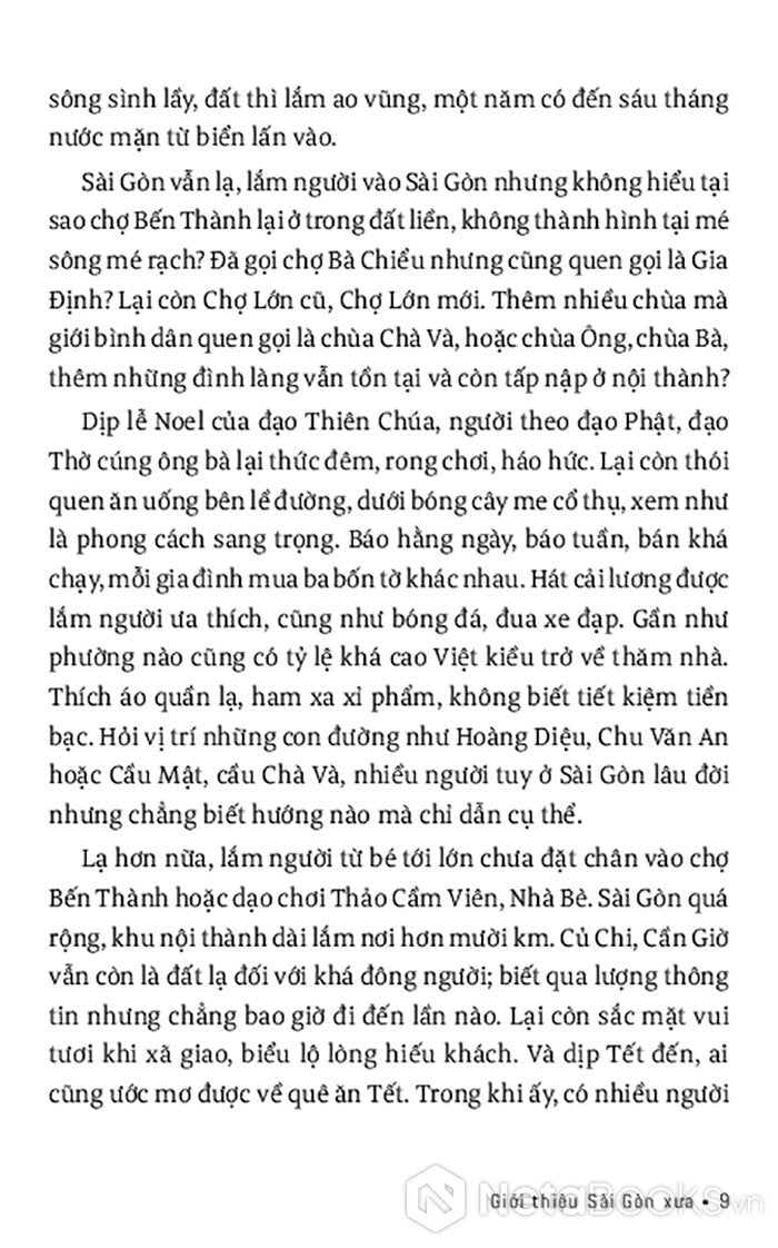Giới thiệu Sài Gòn xưa Ấn tượng 30 năm Tiếp cận với đồng bằng sông cửu long