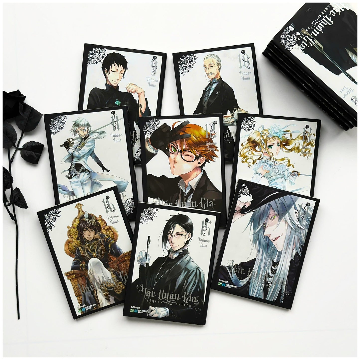 Hắc quản gia Black Butler trọn bộ 1-34 (Black Butler Kuro Shitsuji Vol.1-34 Complete Full Manga)