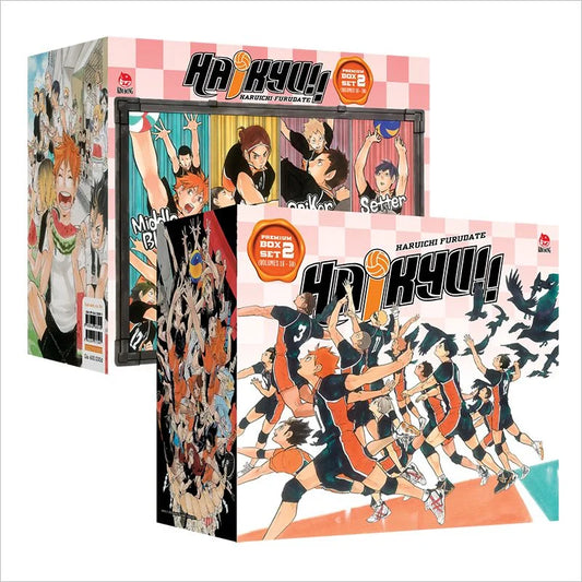 Haikyu!! Premium Complete 3 Boxsets #1 #02 #03 Trọn bộ 45 tập Người khổng lồ tí hon