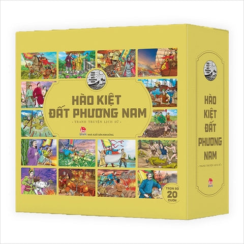 Boxset Hào Kiệt Đất Phương Nam | 20-Book Collection on Heroes of Southern VietnamBoxset Hào Kiệt Đất Phương Nam | 20-Book Collection on Heroes of Southern Vietnam