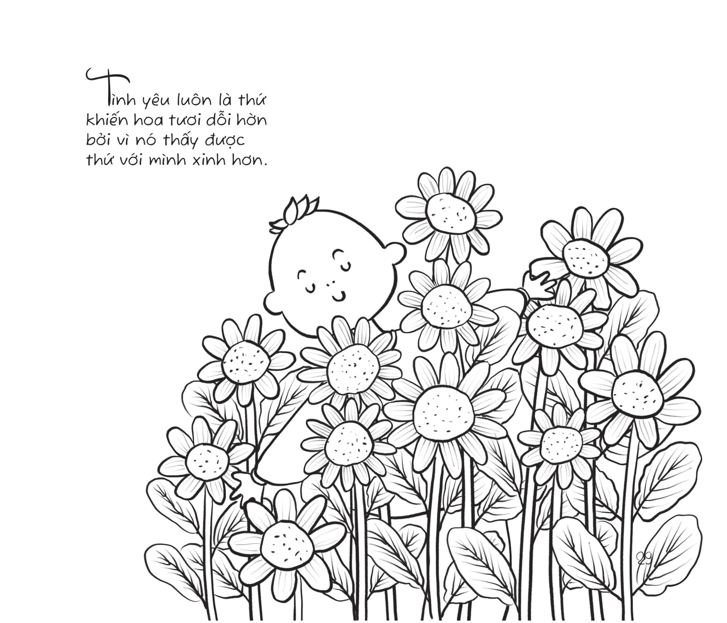 Sách tô màu Hiên nhà chắn hết mưa giông