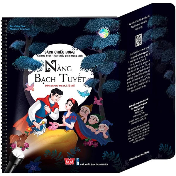Bilingual Shadow Book Sách Chiếu Bóng dành| Bilingual Vietnamese-English Folktale Picture Books| Creative Book Reading Experience