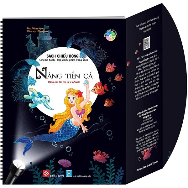Bilingual Shadow Book Sách Chiếu Bóng dành| Bilingual Vietnamese-English Folktale Picture Books| Creative Book Reading Experience