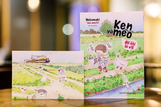 Ken và mèo đôi khi là vịt Nekomako