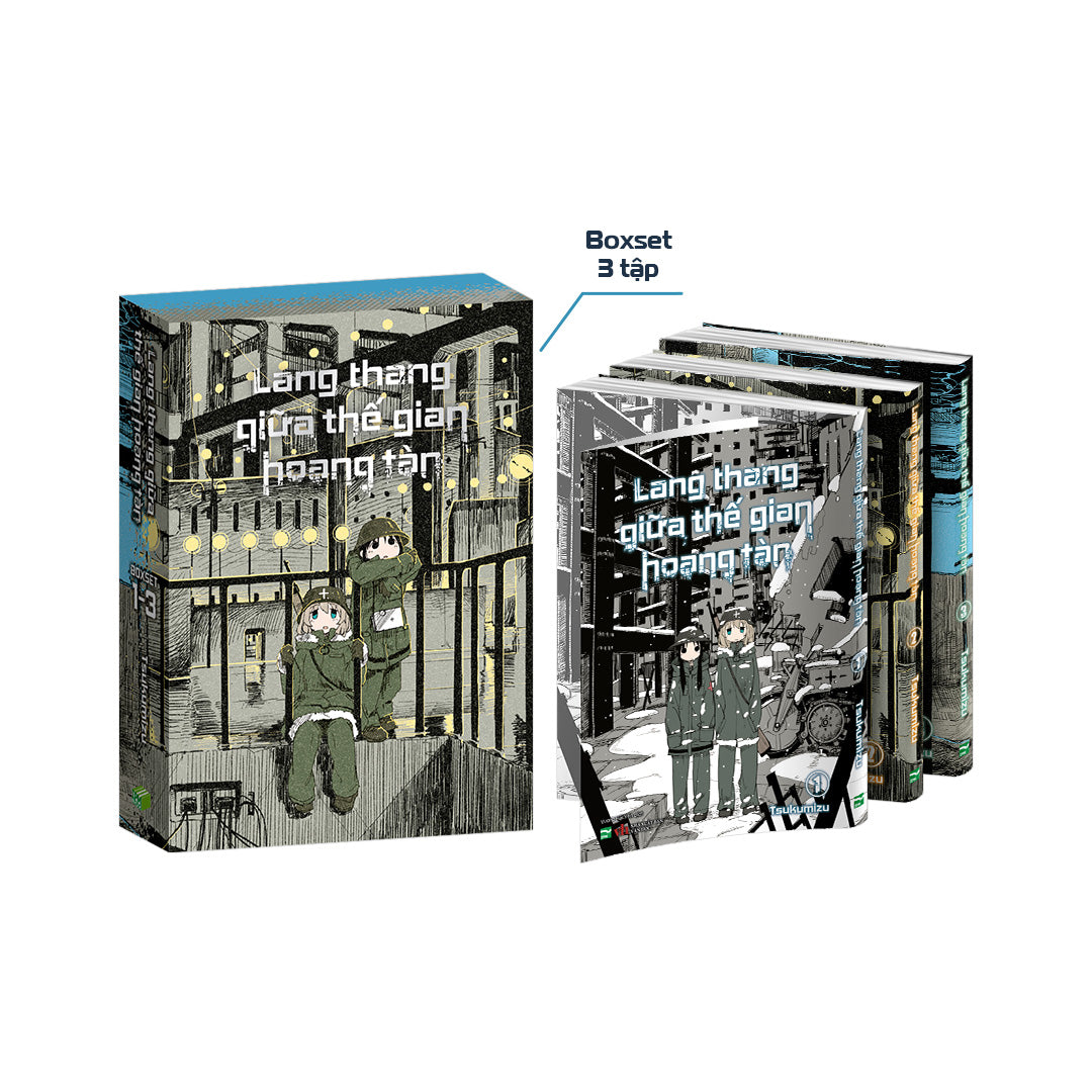 Boxset Manga - Lang Thang Giữa Thế Gian Hoang Tàn: Tập 1 - 3 (Hộp 3 Tập) - Bản Đặc Biệt