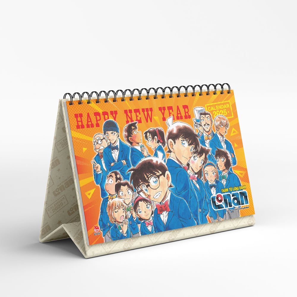 Lịch bản Conan 2025 (Conan Desk Calendar 2025)