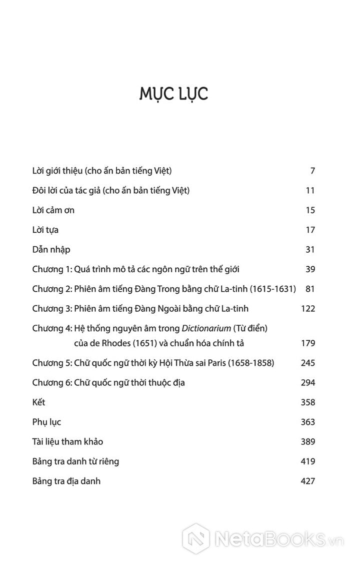 Lịch Sử Chữ Quốc Ngữ (1615-1919) - Phạm Thị Kiều Ly
