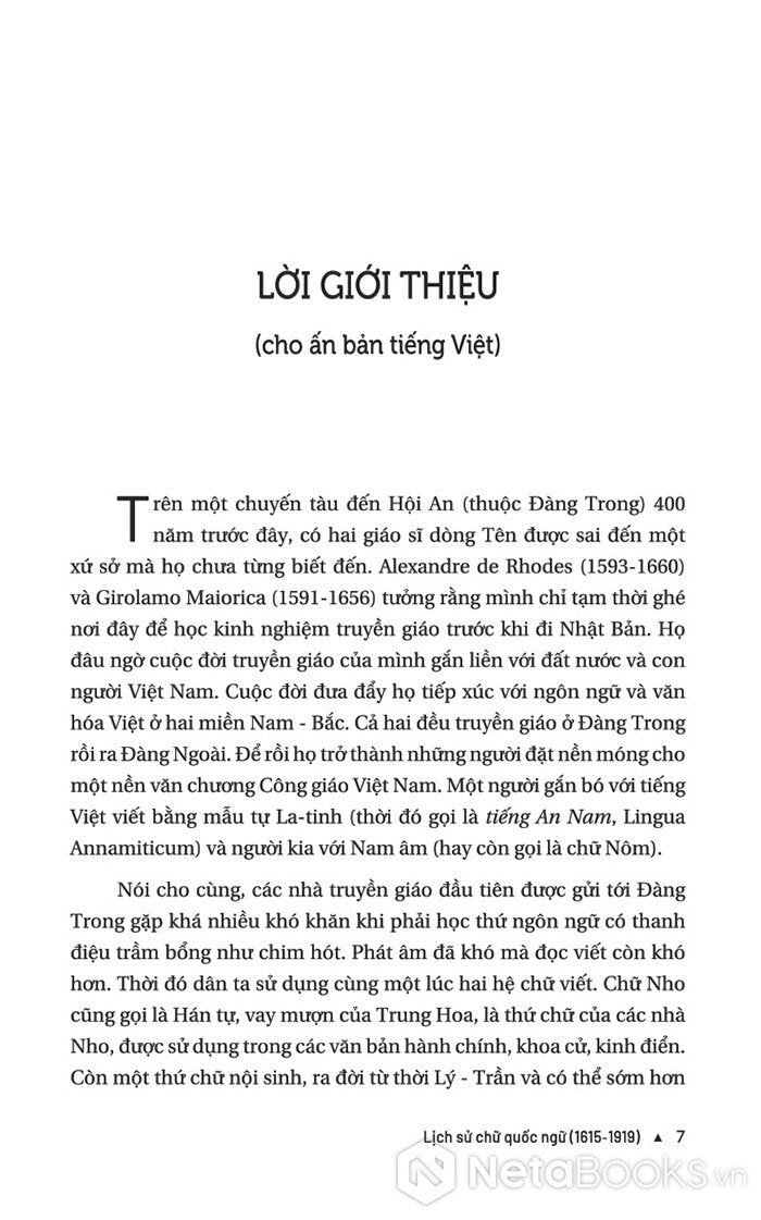 Lịch Sử Chữ Quốc Ngữ (1615-1919) - Phạm Thị Kiều Ly