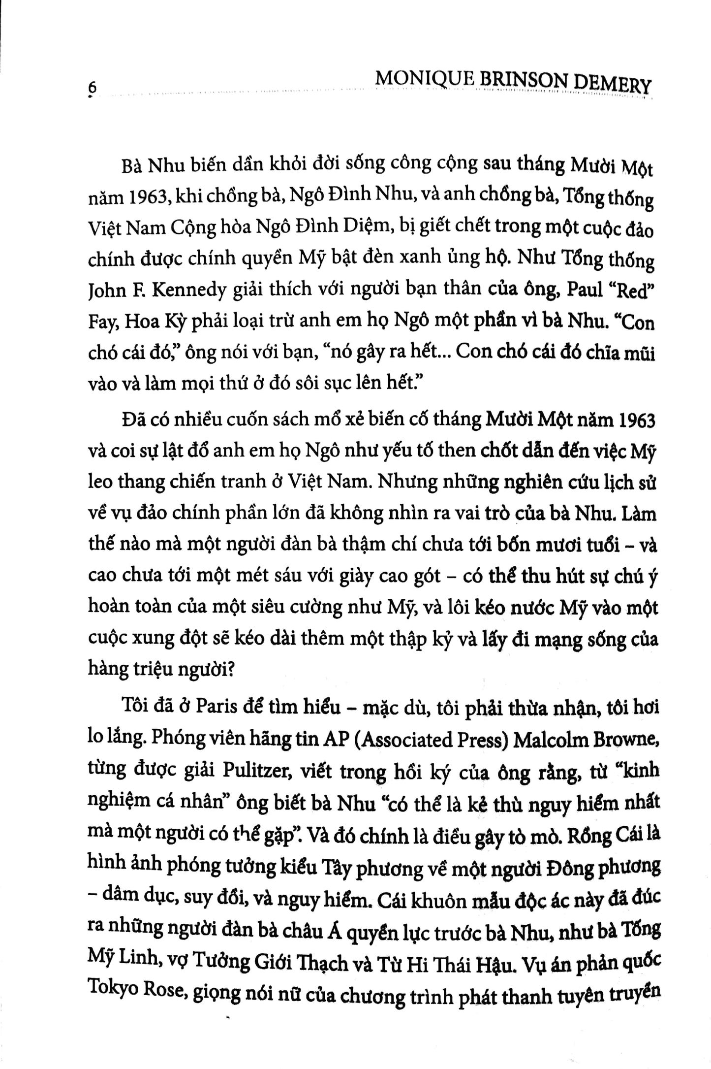 Madam Nhu Trần Lệ Xuân Quyền lực bà rồng