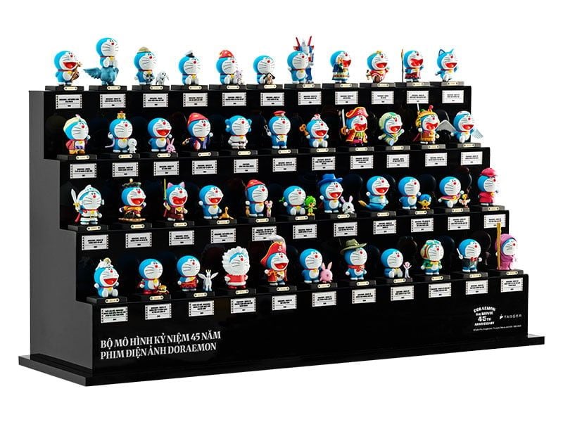Mô hình kỉ niệm 45 năm phim điện ảnh Doraemon [DORAEMON FIGURE SETS LIMITED EDITION 45 YEARS CELEBRATION]