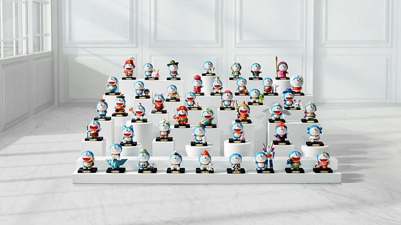 Mô hình kỉ niệm 45 năm phim điện ảnh Doraemon [DORAEMON FIGURE SETS LIMITED EDITION 45 YEARS CELEBRATION]