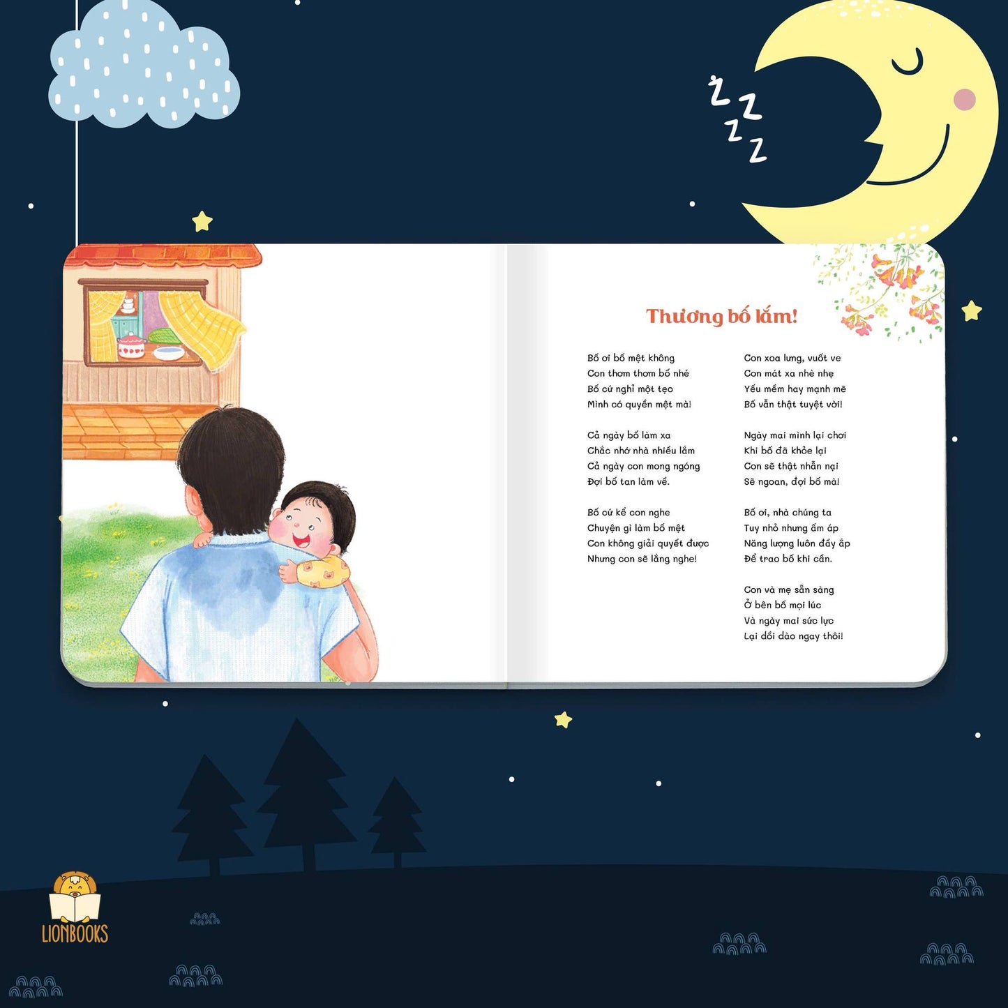 Nếp Nhà Cho Con | Vietnamese Poetry Board Book for Children | Family Bedtime Book