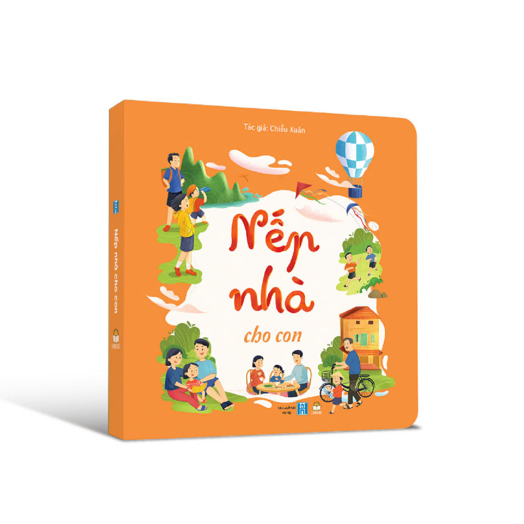 Nếp Nhà Cho Con | Vietnamese Poetry Board Book for Children | Family Bedtime Book