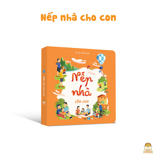 Nếp Nhà Cho Con | Vietnamese Poetry Board Book for Children | Family Bedtime Book