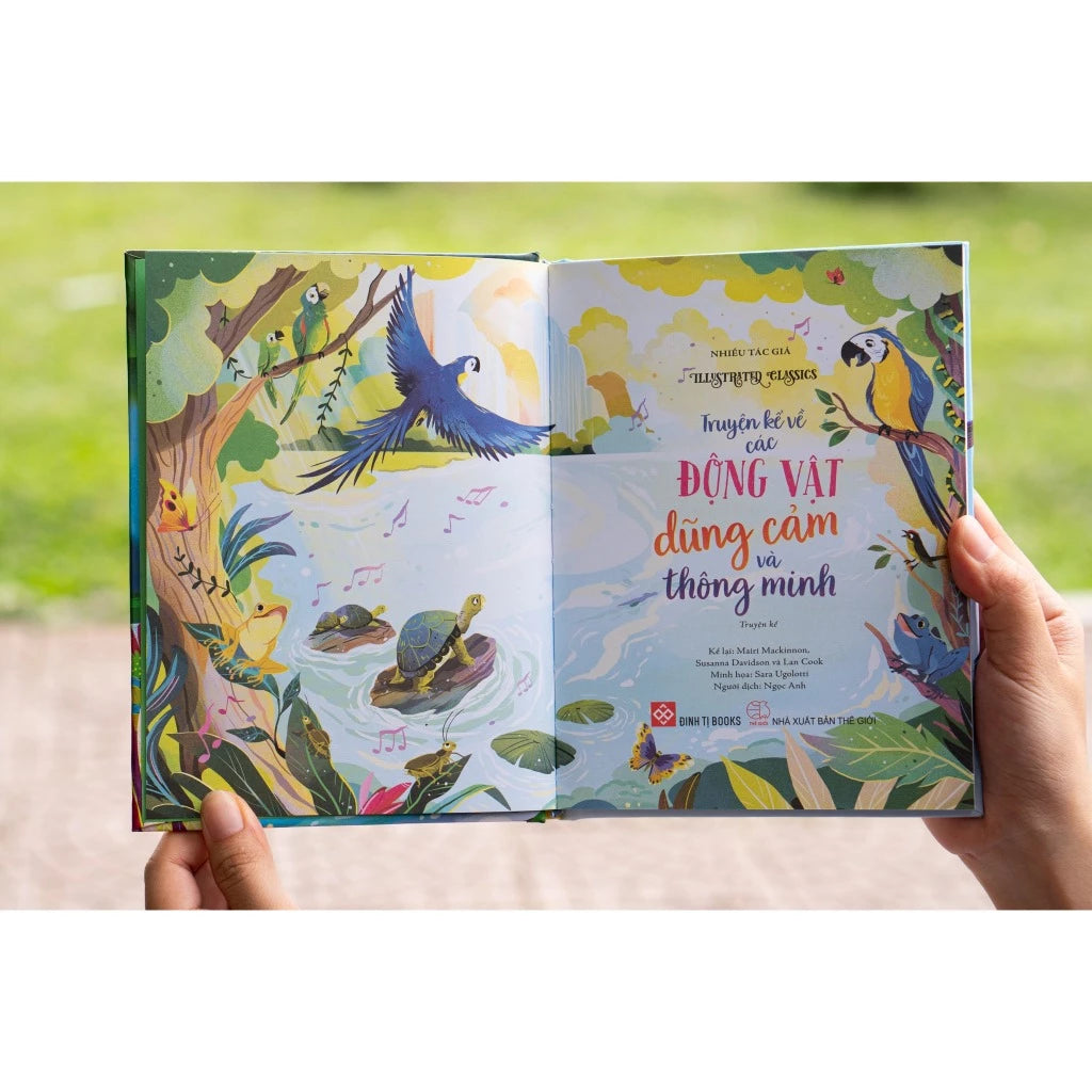 Illustrated classics in Vietnamese—Tuyển tập các tựa truyện kinh điển hay nhất được minh hoạ màu dành cho thiếu nhi
