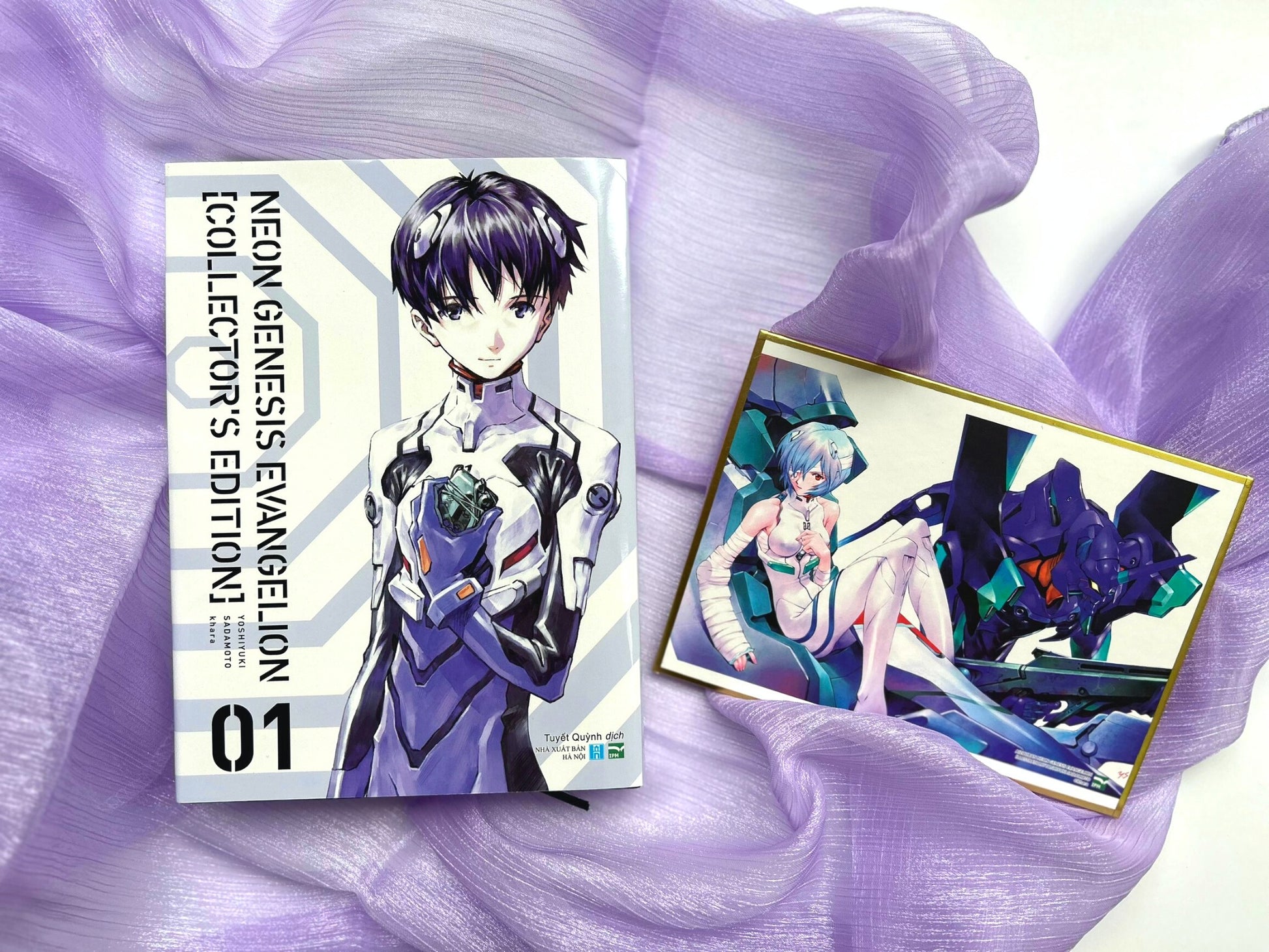 Neon Genesis Evangelion - Collector’s Edition - Tập 1 - Tặng Kèm Shikishi Nhân Vật Ayanami Rei