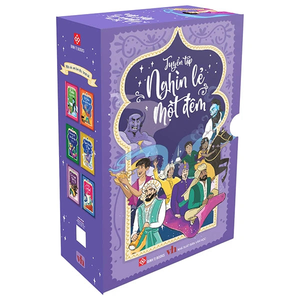 Tuyển tập Nghìn lẻ một đêm trọn bộ 6 cuốn (One thousand and one nights Vietnamese edition)