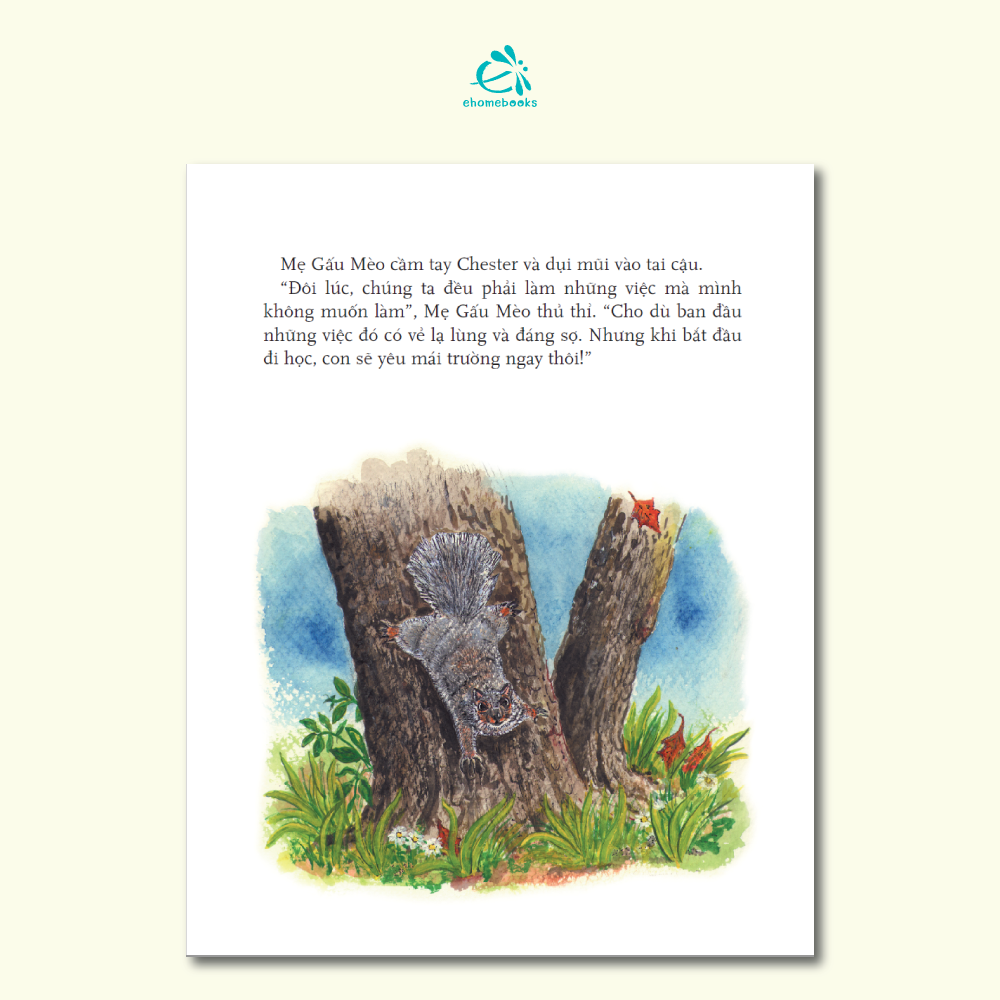 Nụ Hôn Trên Bàn Tay - The Kissing Hand Audrey Penn