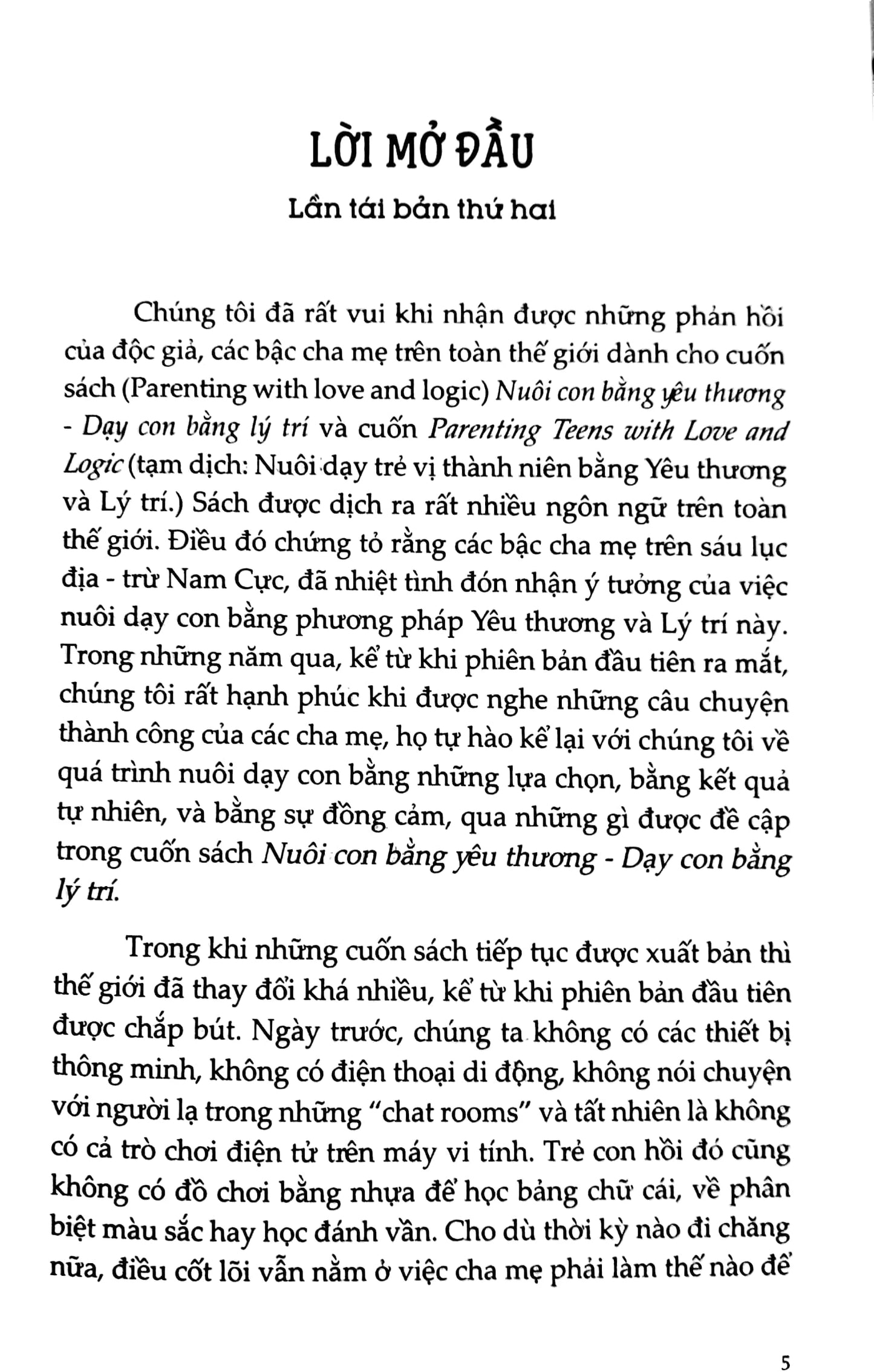 Nuôi Con Bằng Yêu Thương Dạy Con Bằng Lý Trí (Parenting with love and logic Vietnamese edition))