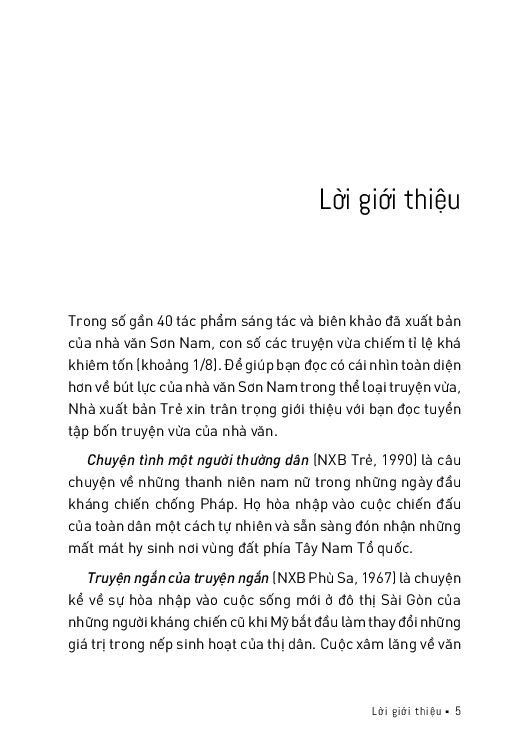 Ngôi nhà mặt tiền và các truyện vừa khác (Sơn Nam)