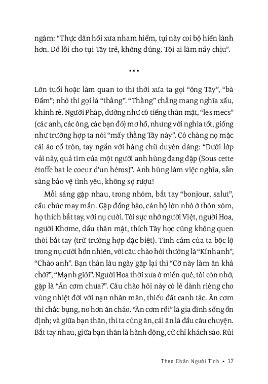 Theo Chân Người Tình & Một Mảnh Tình Riêng (Sơn Nam)