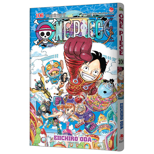 One Piece - Tập 106 - “Giấc Mơ Của Thiên Tài” - Bản Bìa Áo