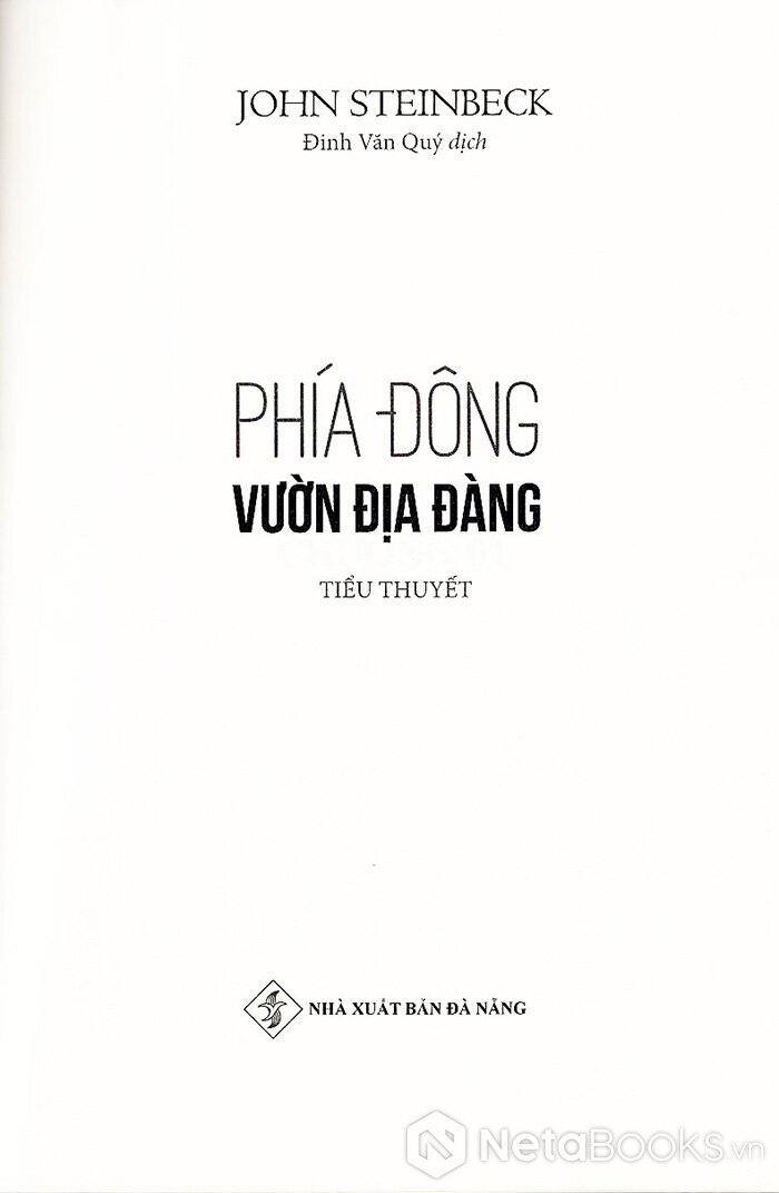 Phía đông vườn địa đàng East of Eden Vietnamese version