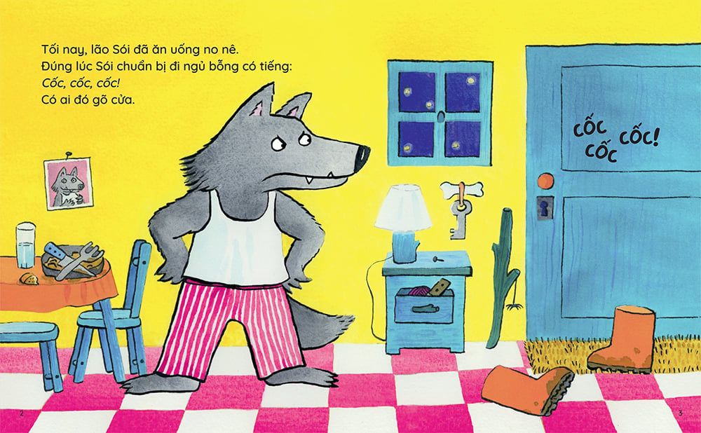 Combo 5 Cuốn - Bố Sói Con Thỏ - Dad Wolf & Little Bunny (5-Book Box Set in Vietnamese)