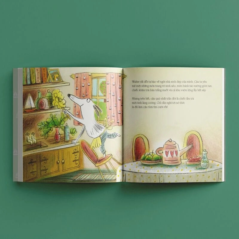 Combo 4 cuốn sách dạy trẻ về sự khác biệt| Combo 4 books that teach kids about being different (Xương rồng cũng cần lắm một cái ôm, Ôm tớ một cái đi mà, Cún nhà tớ tên Gấu, Vị khách tuyệt vời nhất trần đời)