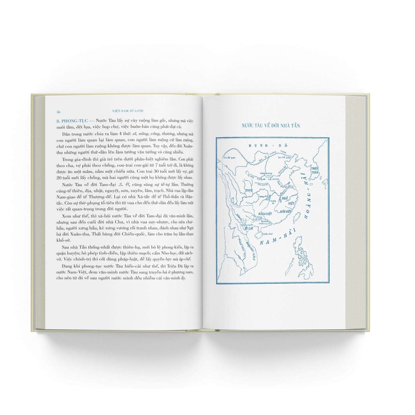 Việt Nam Sử Lược | A Brief History of Vietnam 100th Anniversary Hardcover Edition by Trần Trọng Kim