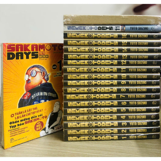 Sakamoto Days trọn bộ 19 cuốn (tập 11 đặc biệt)