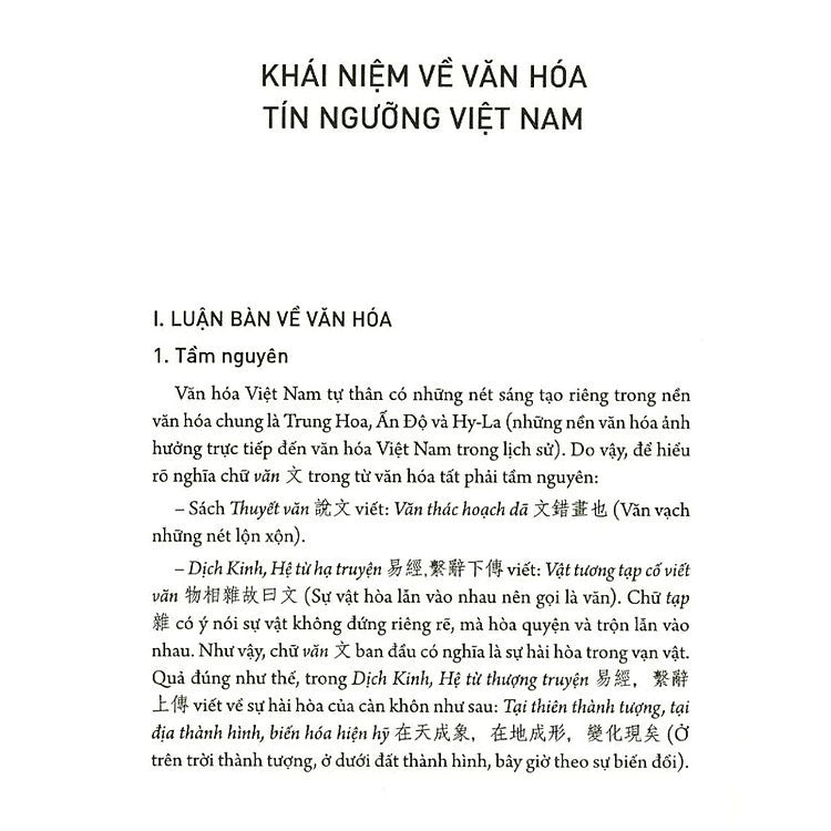 Văn Hóa Tín Ngưỡng Việt Nam - Nguyễn Hạnh [preorder]