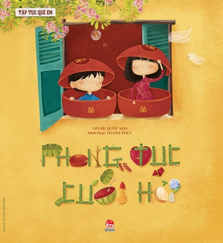 Combo 8 cuốn Tập Tục Quê Em (Nonfiction Books about Vietnamese traditions for kids)