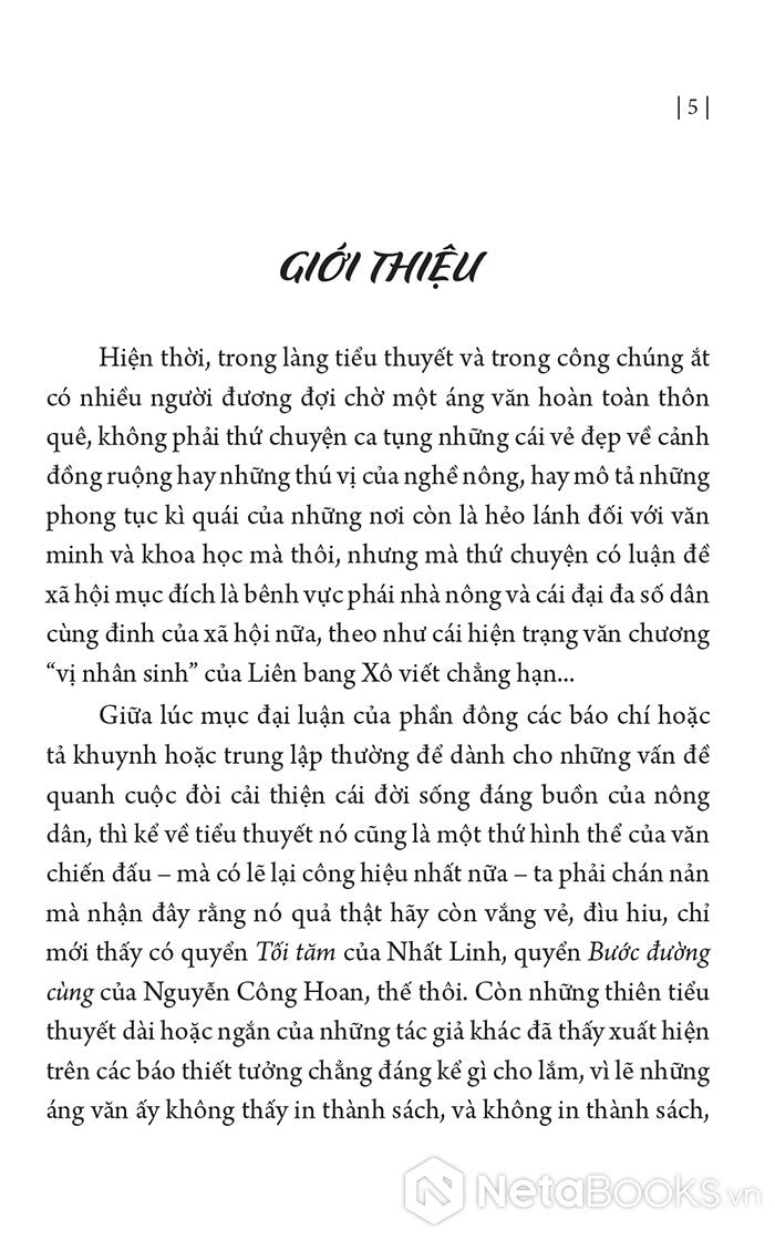 Tắt Đèn - Ngô Tất Tố (Preorder)