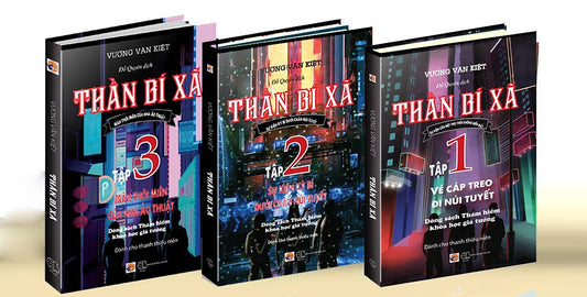 Trọn bộ 3 cuốn Thần bí xã [Tiểu thuyết trinh thám]
