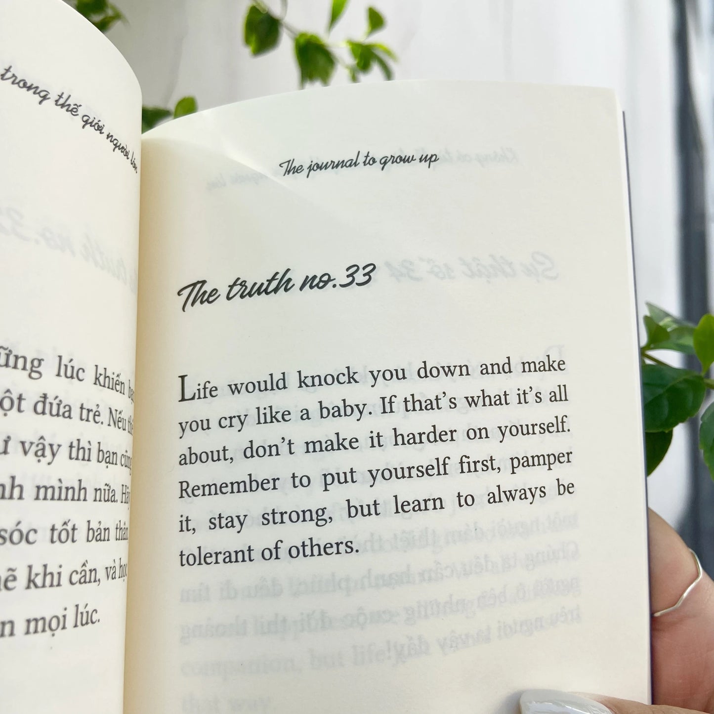The Journal To Grow Up – Không Có Từ Dễ Dàng