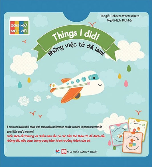 Things I Did - Những Việc Tớ Đã Làm - Song Ngữ Anh Việt