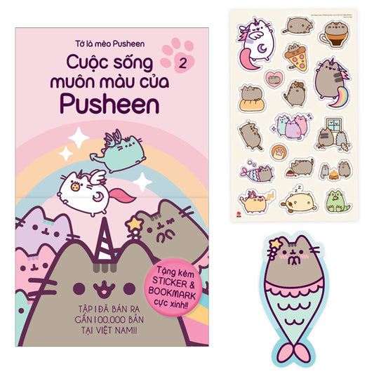 Cuộc sống muôn màu của Pusheen (Tớ là mèo Pusheen 2) NEW