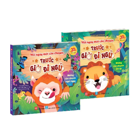 Combo 2 cuốn Mỗi ngày một câu chuyện trước giờ đi ngủ (Những câu chuyện ấm áp &Những câu chuyện ngọt ngào)