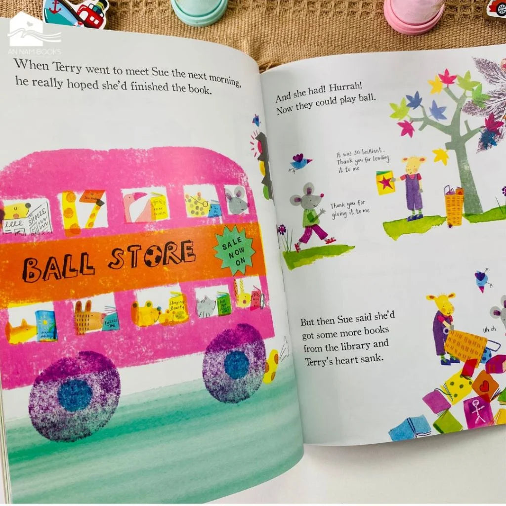 Terry và cuốn sách tuyệt vời| Terry and the brilliant book
